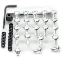 Pro Bolt Ktm Fktm100s Fairing Screw Kit Argenté
