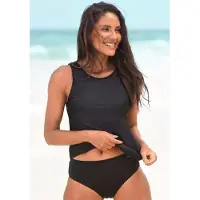 LASCANA Bas de bikini noir