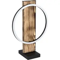 Eglo Lampe de table LED 99457 BOYAL 12 W noir/brun