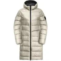 Jack Wolfskin Lenauplatz Coat Beige M Femme