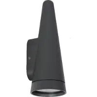 Lucide Applique d'extérieur WIZARD anthracite 1xGU10x12W en aluminium, dimensions : 22,1 x 7,8 x 8,5 cm, IP54,