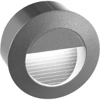 Nova Luce Lumière encastrée Krypton gris