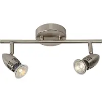 Lucide LED Spot plafond Caro GU10 2 x 5 W ronde chrome matte
