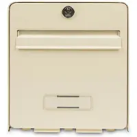 BURG-WÄCHTER Boîte aux Lettres en Acier Galvanisé Beige en Plastique