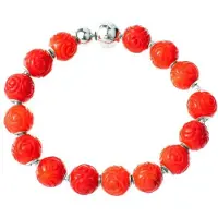 Thomas Sabo Kt14787010l16 Bracelet Rouge Femme