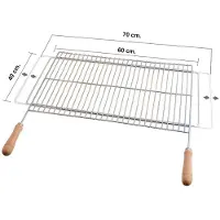 Sauvic Barbecue Extensible 60x40 Cm