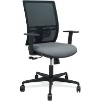 Piqueras Y Crespo Mesh Synchro Yunquera Ergonomic Office Chair Gris