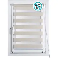 Stor Planet 120x180 Cm Day And Night Roller Blind Beige