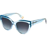 Furla Sfu694 Woman Sunglasses Bleu Blue Gradient Blue / CAT3 Femme