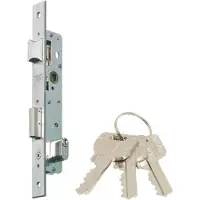Mcm 88745 Mortise Lock Argenté