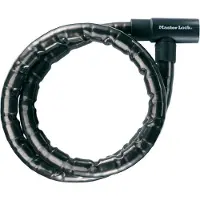 Master Lock câble articule 4 clés noir 2 m