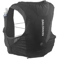 Salomon - Sac de trail/running - Adv Skin 5 Set Flame Scarlet/Haute Red - Taille M - Rouge