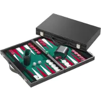 Philos Backgammon vert grand 46,5x28cm