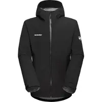 Mammut - Veste de randonnée - Linard Guide HS Hooded Jacket Men Black pour Homme - Taille M - Noir