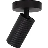 Lucide Spot encastré CLUBS noir 1xGU10x40W en aluminium, dimensions : 17,7 x 10 x 10 cm, IP20,