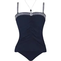 Sunflair Maillot de bain marine / blanc