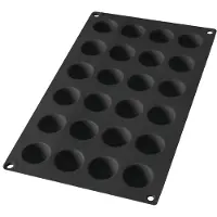 Lékué Multicavities, Moule à gâteau, Noir