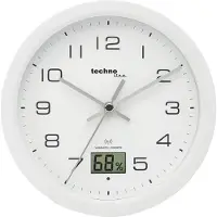Technoline Horloge murale radiocommandée WT 3100 blanche