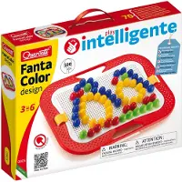 Quercetti Fantacolor Design Insteek Mosaic, 100 crayons