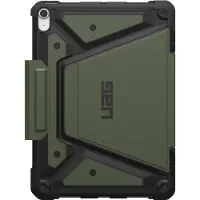 Uag Étui de télephone portefeuille Metropolis SE Apple iPad Air 11 pouces (2026) M4 / (2025) M3 / (2024) M2 / Air 5 (2022) / Air 4 (2020) - Olive