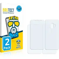 BROTECT Full-Cover Protection Mat (Samsung Galaxy S9), Téléphone portable : film de protection, Gris