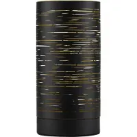 Lyora Lampe de table Zane noir