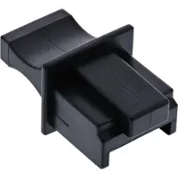 InLine - Staubschutz für RJ45 Buchse - schwarz - 100er Pack (59942E)
