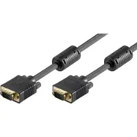 Goobay Câble vidéo Vga HD15 mâle/mâle, haute-qualité, blindé, 20.0m cd68140