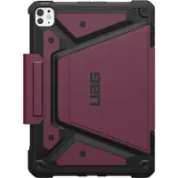 Urban Armor Gear Étui de télephone portefeuille Metropolis SE pour Apple iPad Pro 11 (2025) M5 / (2024) M4 - Bordeaux