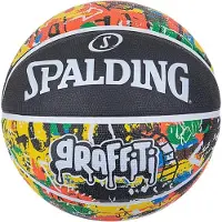 Spalding Ballons de sport Spalding Graffiti sz5 rubber basketball homme || Taille Unique
