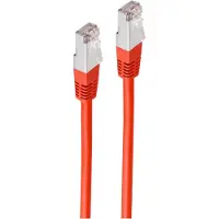 Shiverpeaks Câble patch cat 6 S/FTP PIMF sans halogène rouge 20m
