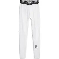 Puma Hommes, Leggings, Hoops Team Full Tight Baselayer (S), Blanc