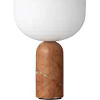 New Works Kizu Lampe Portative Breccia Pernice Marble