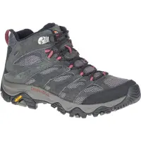 Merrell - Chaussure de randonnée en GORE-TEX - Moab 3 Mid GTX Beluga pour Homme en Matières Recyclées - Taille 43 - Gris