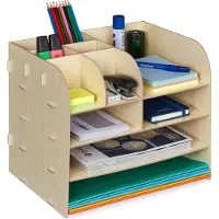 Relaxdays Organisateur de bureau