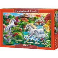 Castorland Puzzle 1500 pièces Jardin des Licornes 152117