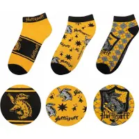 Harry Potter Skarpetki Harry Potter 3-pak Hufflepuff – Oficjalna licencja, rozmiar uniwersalny