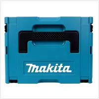 Makita DGA 504 Y1J-D 18 V Meuleuse sans fil Ø 125 mm + Coffret de transport MAKPAC + 1x Batterie BL 1815 N + Chargeur DC18RC