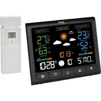 TFA-Dostmann TFA CONTRAST 35.1171.01 Station météo sans fil Prévisions pour 12 à 24 heures Nombre (35.1171.01)