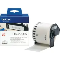 Brother DK-22205 - (62 mm) - Noir sur blanc - Étiquette