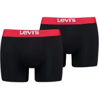 Levi's Boxers rouge carmin / noir / blanc