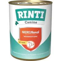 Rinti Canine Niere/Renal Chicken - Poulet pour soutenir la fonction rénale - 12 x 800 g