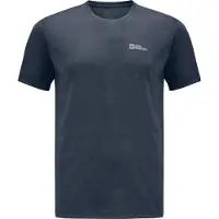 Jack Wolfskin Vonnan Short Sleeve T-shirt Bleu L Homme