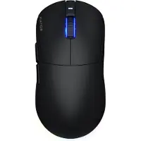 HATOR Quasar 3 Wireless, droitier et gaucher, optique, sans fil RF + Bluetooth + USB Type-A, 12000 DPI, noir