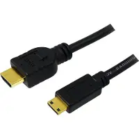 Logilink High Speed with Ethernet - Câble HDMI avec Ethernet - HDMI mâle pour 19 pin mini HDMI Type C mâle - 2 m