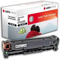 Agfa Toner APTHP210XE comme HP CF210X 131X noir