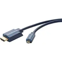 ClickTronic Câble Micro HDMI 2.0 4K – Professionnel