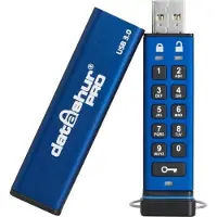ISTORAGE datAshur PRO - Clé USB - chiffré - FIPS 140-2 Level 3 - 8 Go - USB 3.0