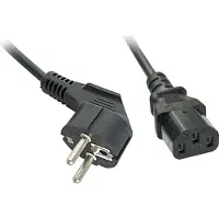 Lindy 30334 câble d'alimentation Noir 0,7 m Fiche d'alimentation type A IEC C13