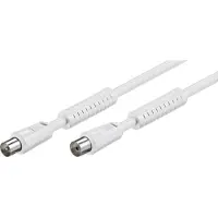 Goobay AK 2000 Câble coaxial Coaxial (75 dB, Câble d'antenne)
